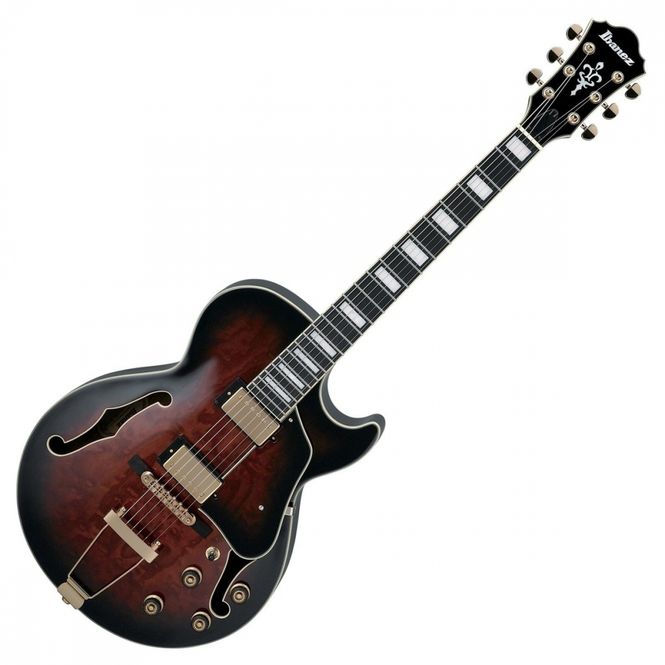 Hovedbilde Ibanez AG95QA-DBS Dark Brown Sunburst