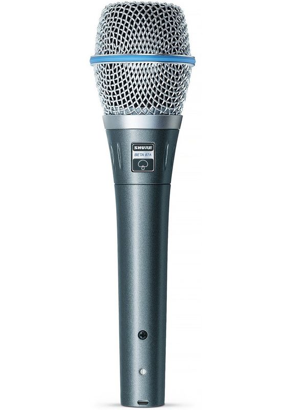 Shure Beta 87A Supercardioid Condenser Mic
