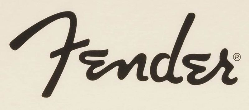 Fender  T-Shirts spaghetti logo, olympic white, L
