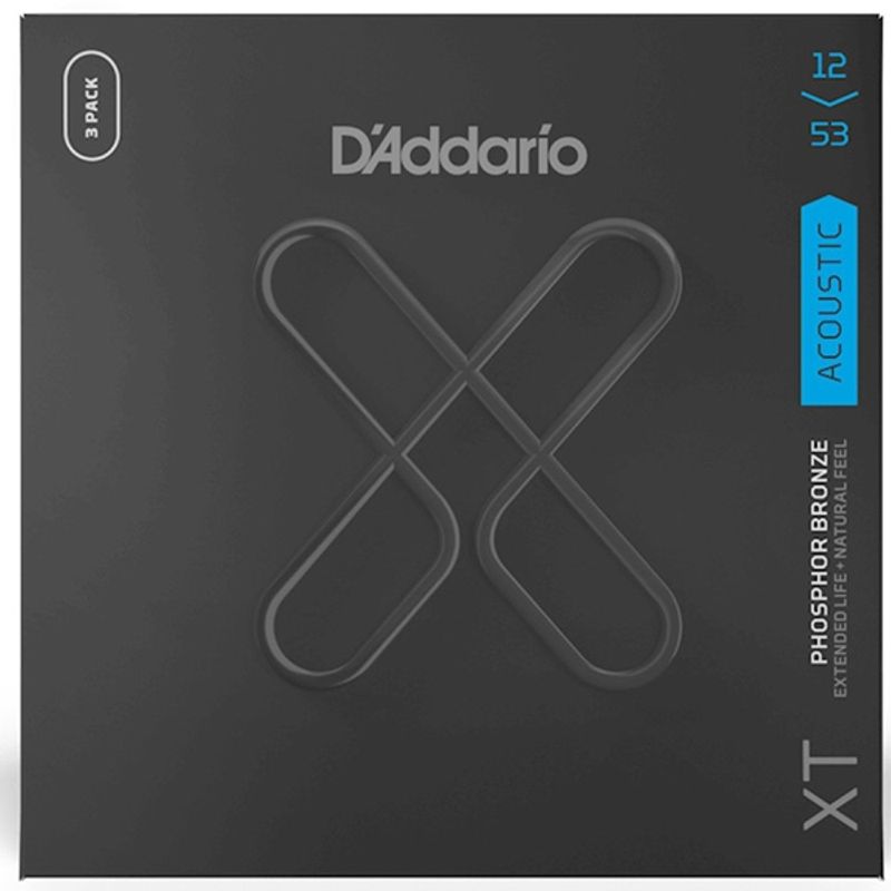 Daddario XTAPB1253-3P Regular Light. 3-pack 012-053