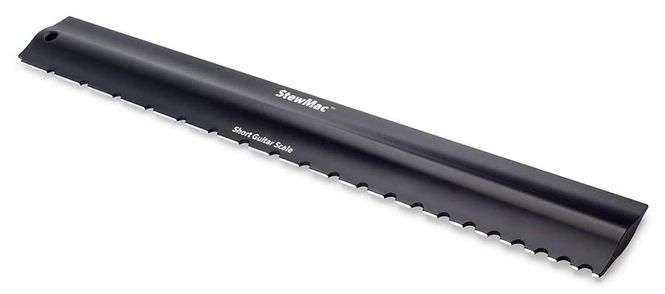Hovedbilde StewMac 2-in-1 precision + notched straightedge ...