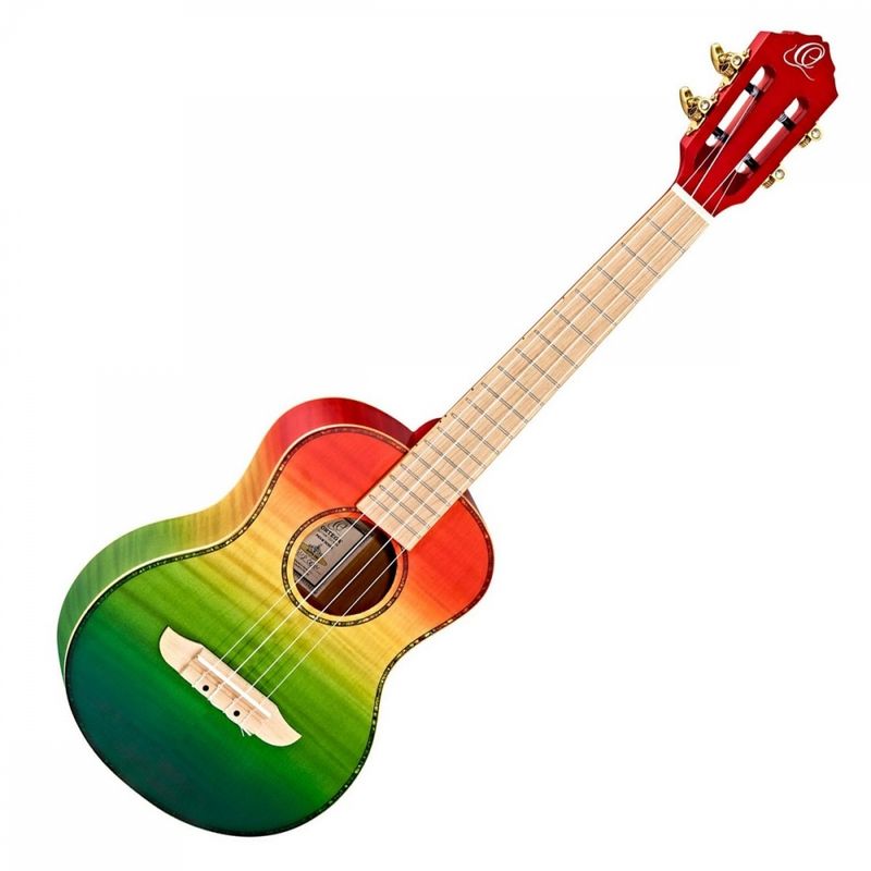 Ortega RUPR-TRI Tenor Ukulele Tri Color Burst m/bag