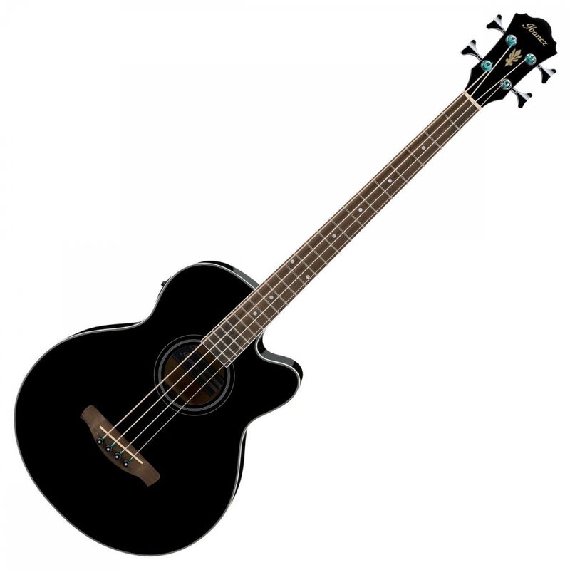 Ibanez AEB8E-BK Black