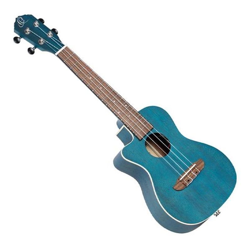 Ortega Ruocean-CE Concert Ukulele Left
