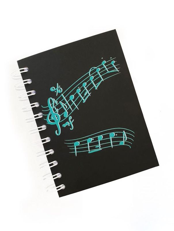 Notatbok med Spiral i A6-Format