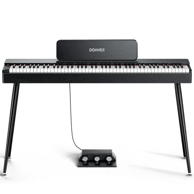 Hovedbilde Donner Oura S100 Digitalpiano Svart Matt