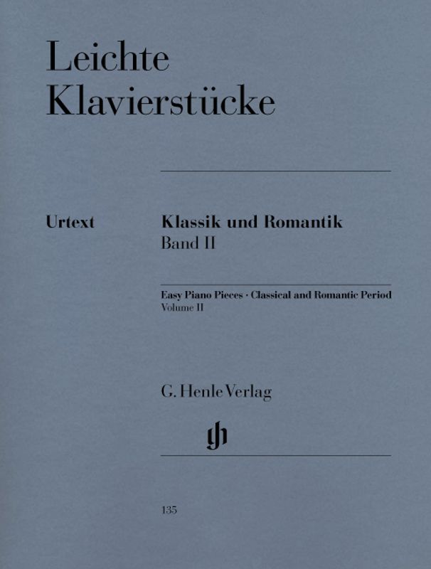 Leichte Klavierstücke - Klassik und Romantik - II