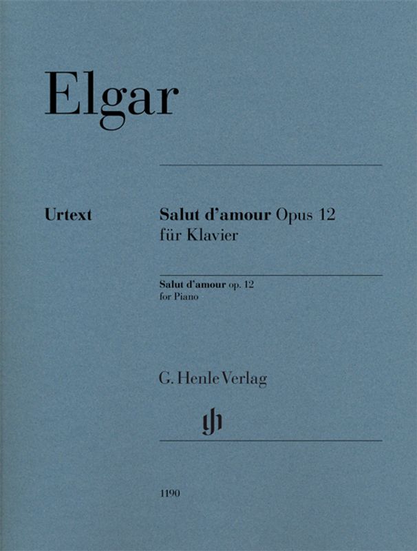 Edward Elgar - Salut d'Amour Op. 12 For Piano
