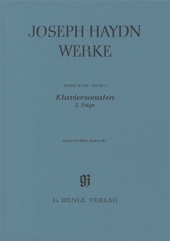 Franz Joseph Haydn - Klaviersonaten, 2. Folge