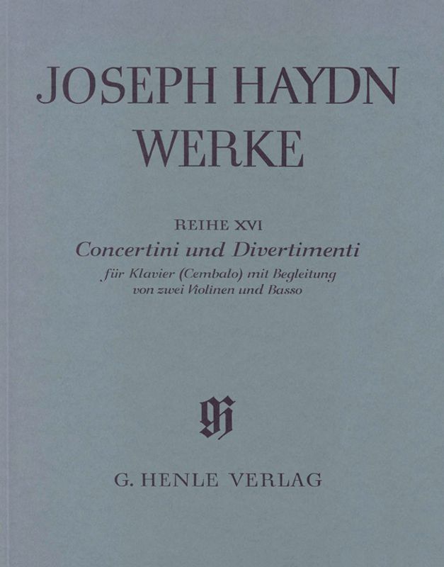 Franz Joseph Haydn - Concertini and Divertimenti for Piano