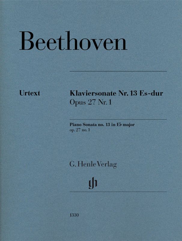 Ludwig van Beethoven - Piano Sonata no. 13 in Eb major op. 27 no