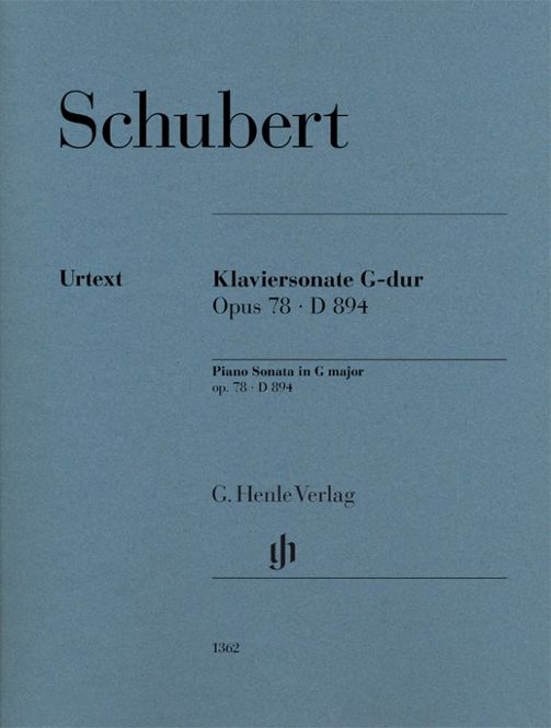 Hovedbilde Franz Schubert - Piano Sonata G Major Op. 78 - D 894