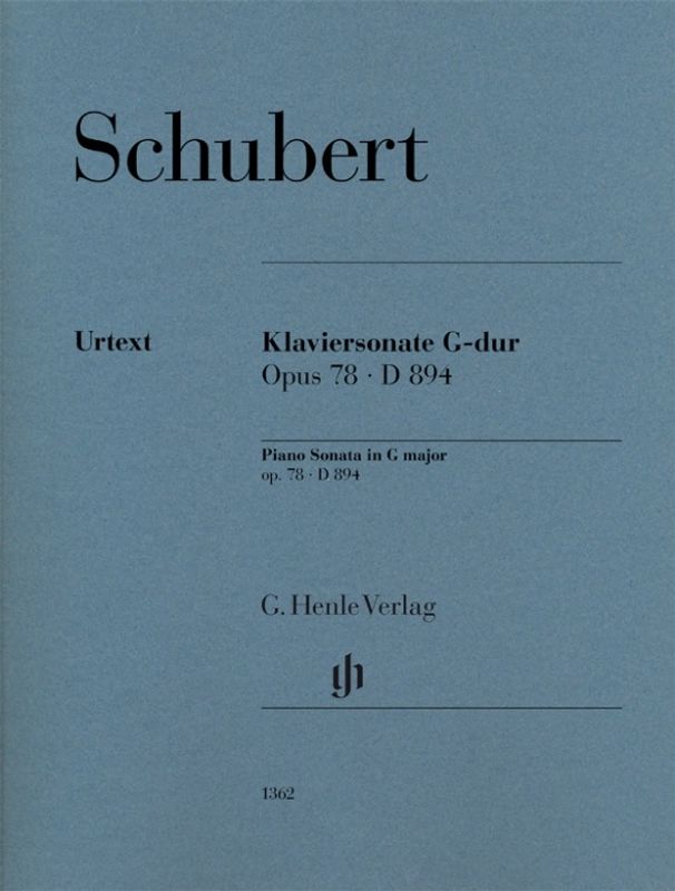 Franz Schubert - Piano Sonata G Major Op. 78 - D 894