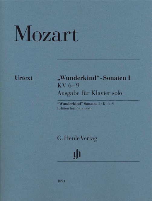 Hovedbilde Wolfgang Amadeus Mozart - Wunderkind' Sonatas Volume 1 K.6-9