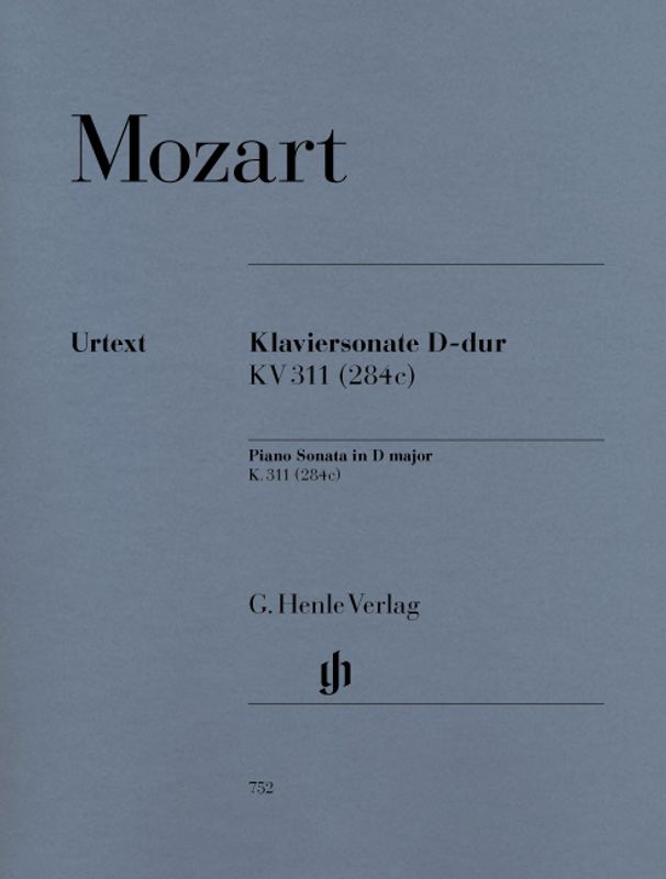Wolfgang Amadeus Mozart - Piano Sonata In D Major KV 311