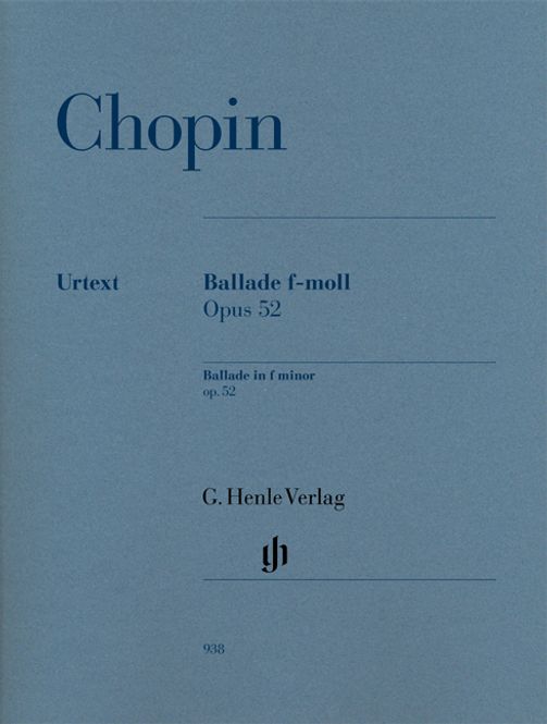 Hovedbilde Frédéric Chopin - Ballade In F minor Op.52 - ...