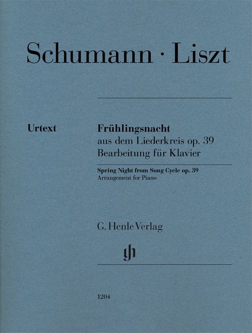 Hovedbilde Franz Liszt - Spring Night From Song Cycle Op. 39