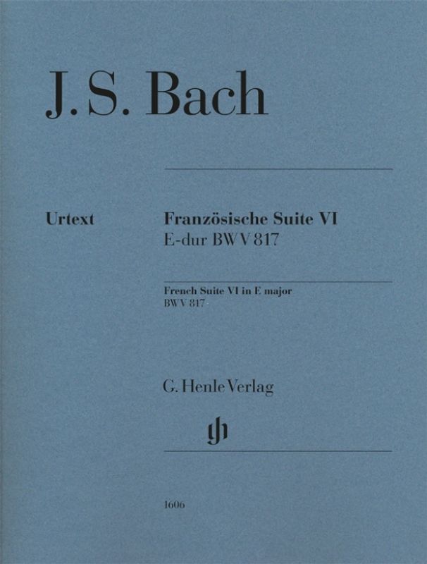 Johann Sebastian Bach - Französische Suite VI - D-moll BWV 817