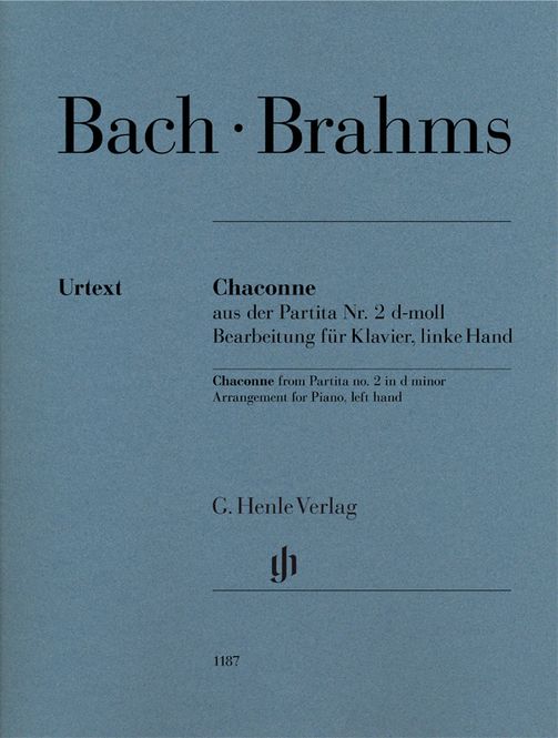 Hovedbilde Johann Sebastian Bach & Johannes Brahms - Chaconne aus der Parti