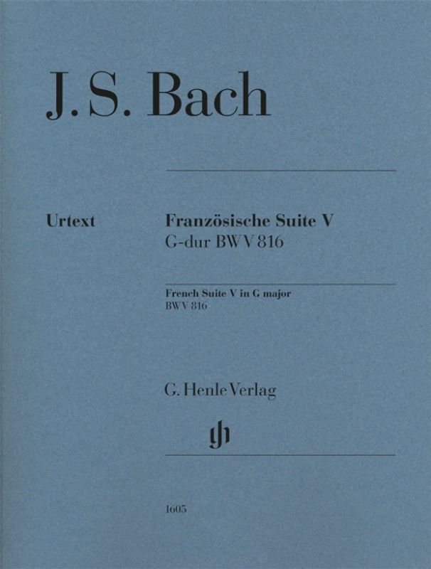 Johann Sebastian Bach - Französische Suite V - D-moll BWV 816