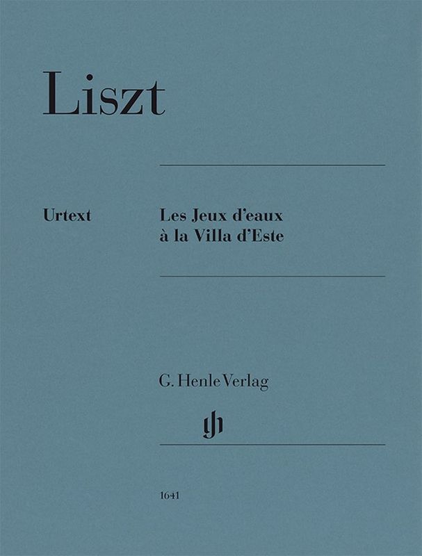 Franz Liszt - Les Jeux d'eaux à la Villa d'Este