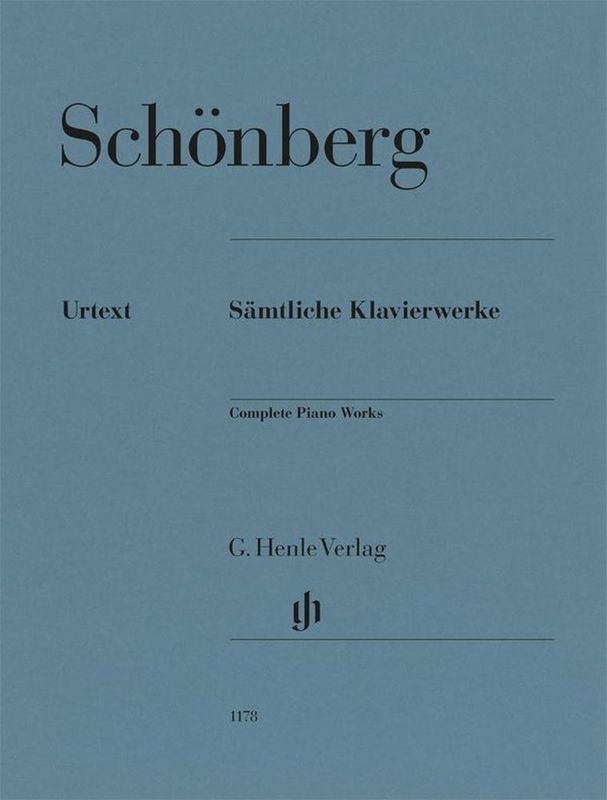Arnold Schonberg - Sämtliche Klavierwerke