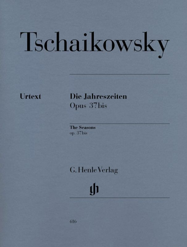 Pyotr Ilyich Tchaikovsky - The Seasons Op.37bis - Piano Solo