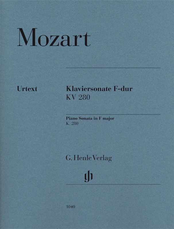 Wolfgang Amadeus Mozart - Sonata In F K.280