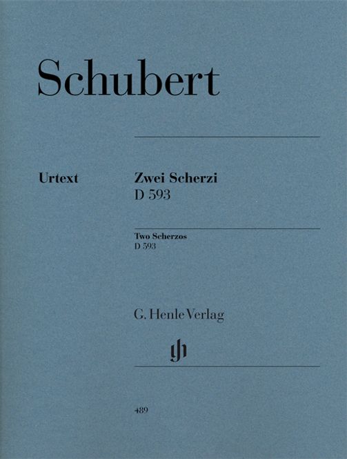 Hovedbilde Franz Schubert - 2 Scherzi B flat major and D ...