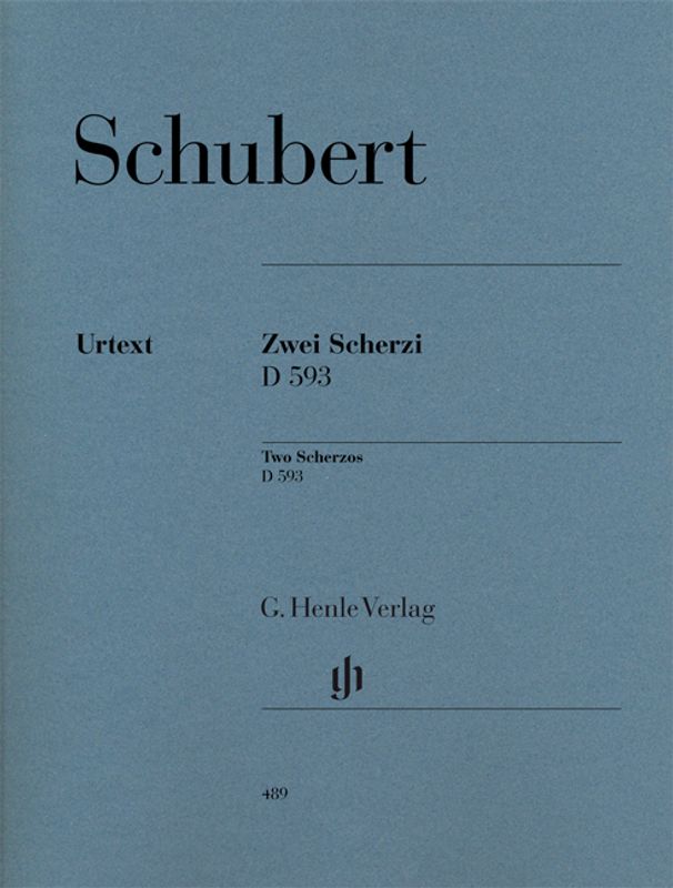 Franz Schubert - 2 Scherzi B flat major and D flat major D 593