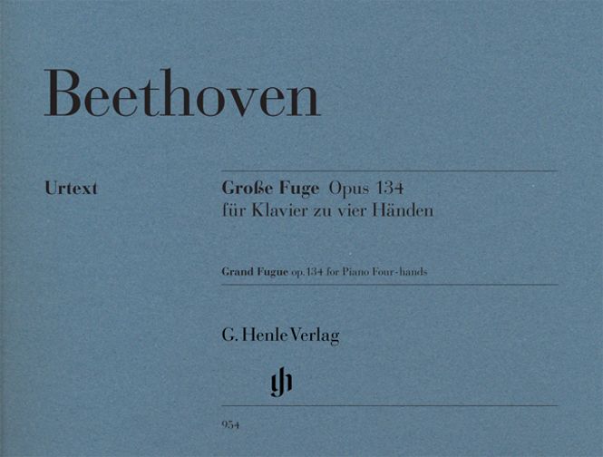 Hovedbilde Ludwig van Beethoven - Grand Fugue Op.134 - Piano ...