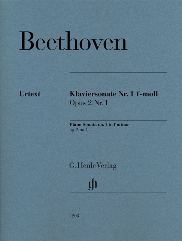 Ludwig van Beethoven - Piano Sonata No 1 F Minor Op 2 No 1 Piano