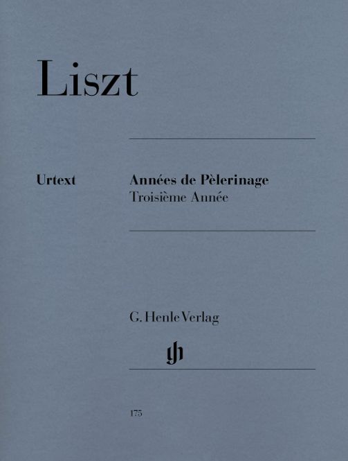 Hovedbilde Franz Liszt - Années De Pèlerinage - Troisième ...