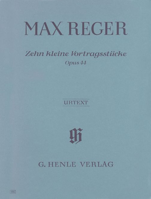 Hovedbilde Max Reger - 10 Kleine Vortragsstücke Opus 44