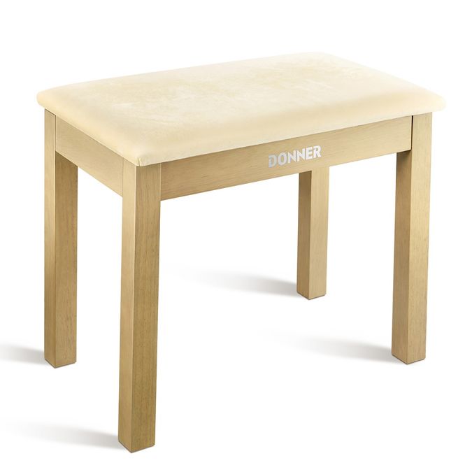 Hovedbilde Donner Bench pianokrakk beige 