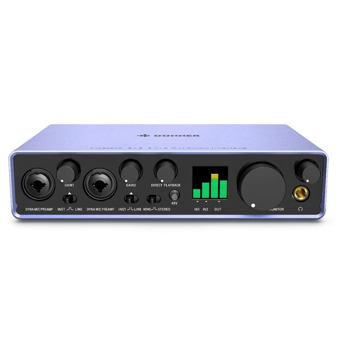 Hovedbilde Donner Livejack 2x2 audio interface  