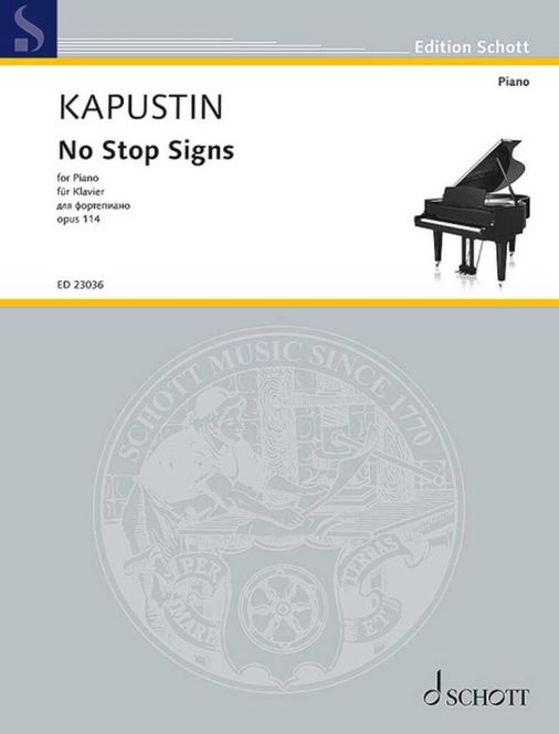 Hovedbilde Nikolai Kapustin - No Stop Signs op. 114