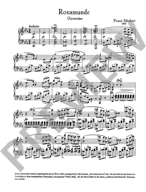 Franz Schubert - Rosamunde