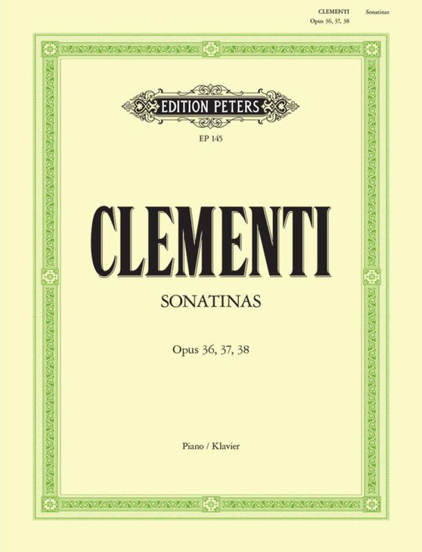 Muzio Clementi - Sonatinen Op.36 37 38