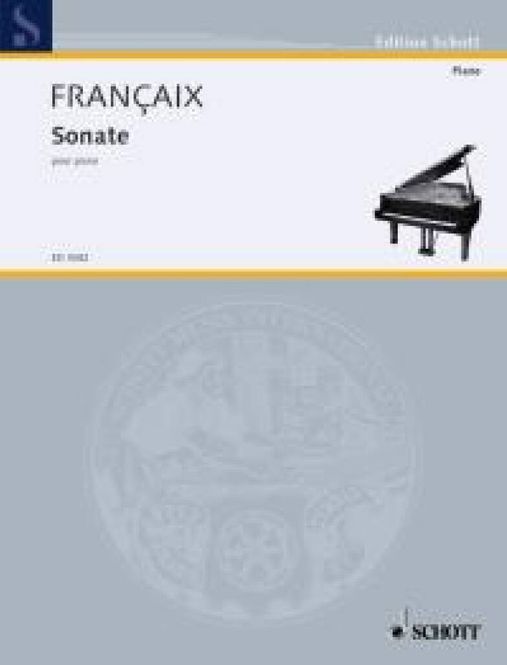 Hovedbilde Jean Françaix - Sonata for piano