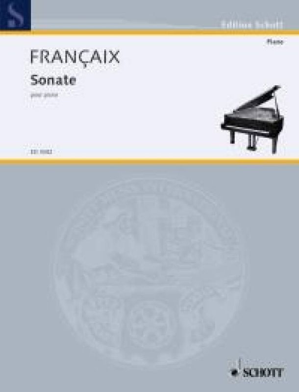 Jean Françaix - Sonata for piano