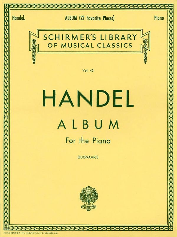 Georg Friedrich Händel - Album