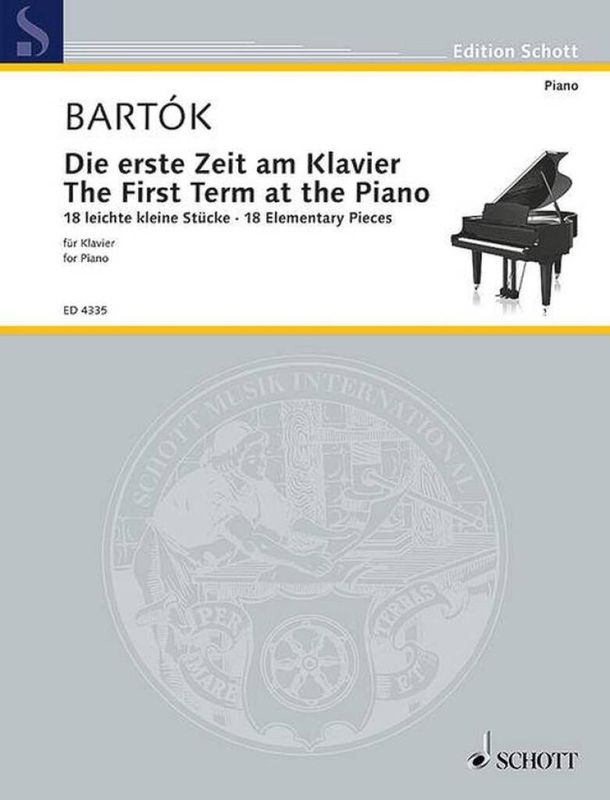 Béla Bartók - Erste Zeit Am Klavier