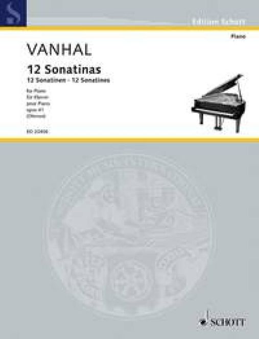 Hovedbilde Johann Baptist Vanhal - 12 Easy And Progressive ...