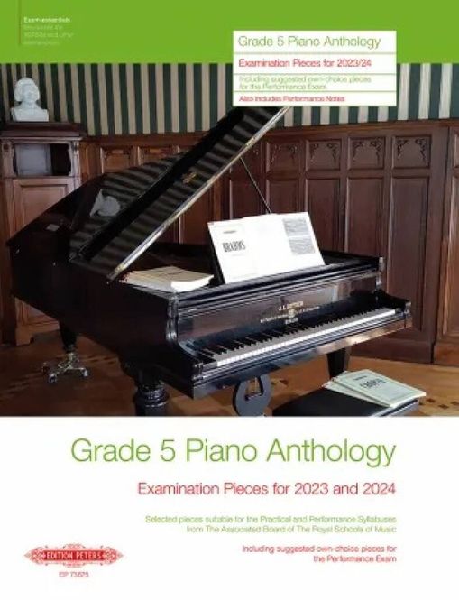 Hovedbilde Grade 5 Piano Anthology 2023-2024
