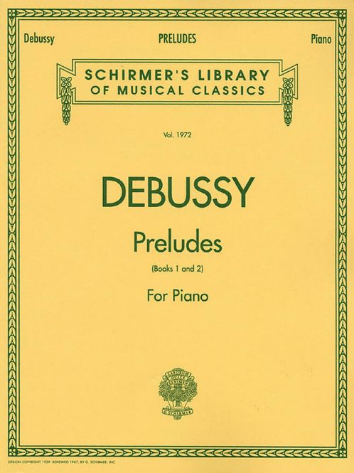 Hovedbilde Claude Debussy - Preludes - Books 1 and 2