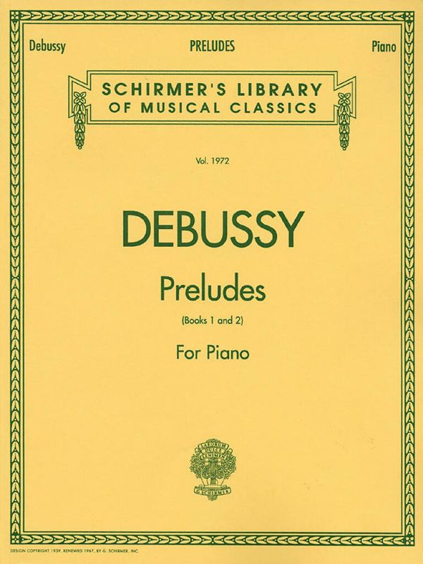 Claude Debussy - Preludes - Books 1 and 2