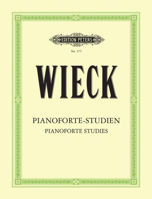 Hovedbilde  Wieck - Pianoforte Studien & Akkordlehre