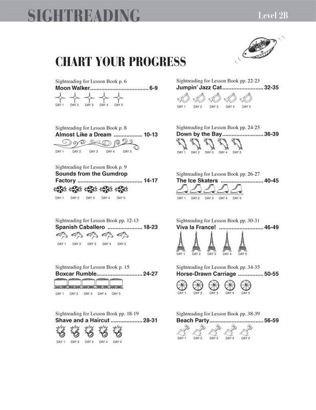 Piano Adventures Sightreading Level 2B