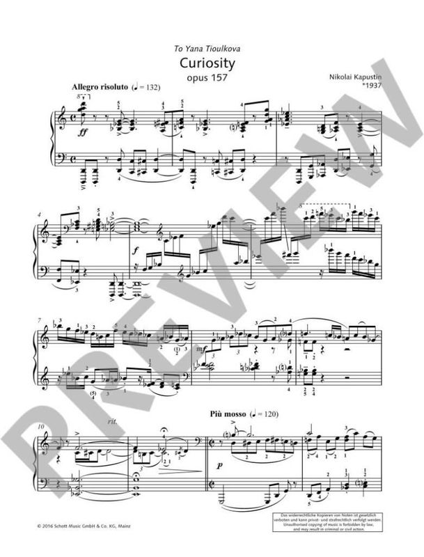 Curiosity op. 157